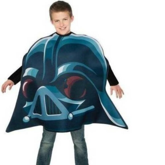 Angry Birds Disney Star Wars Darth Vader Pig Halloween Costume 1 Pc Kids Tunic - Picture 1 of 3